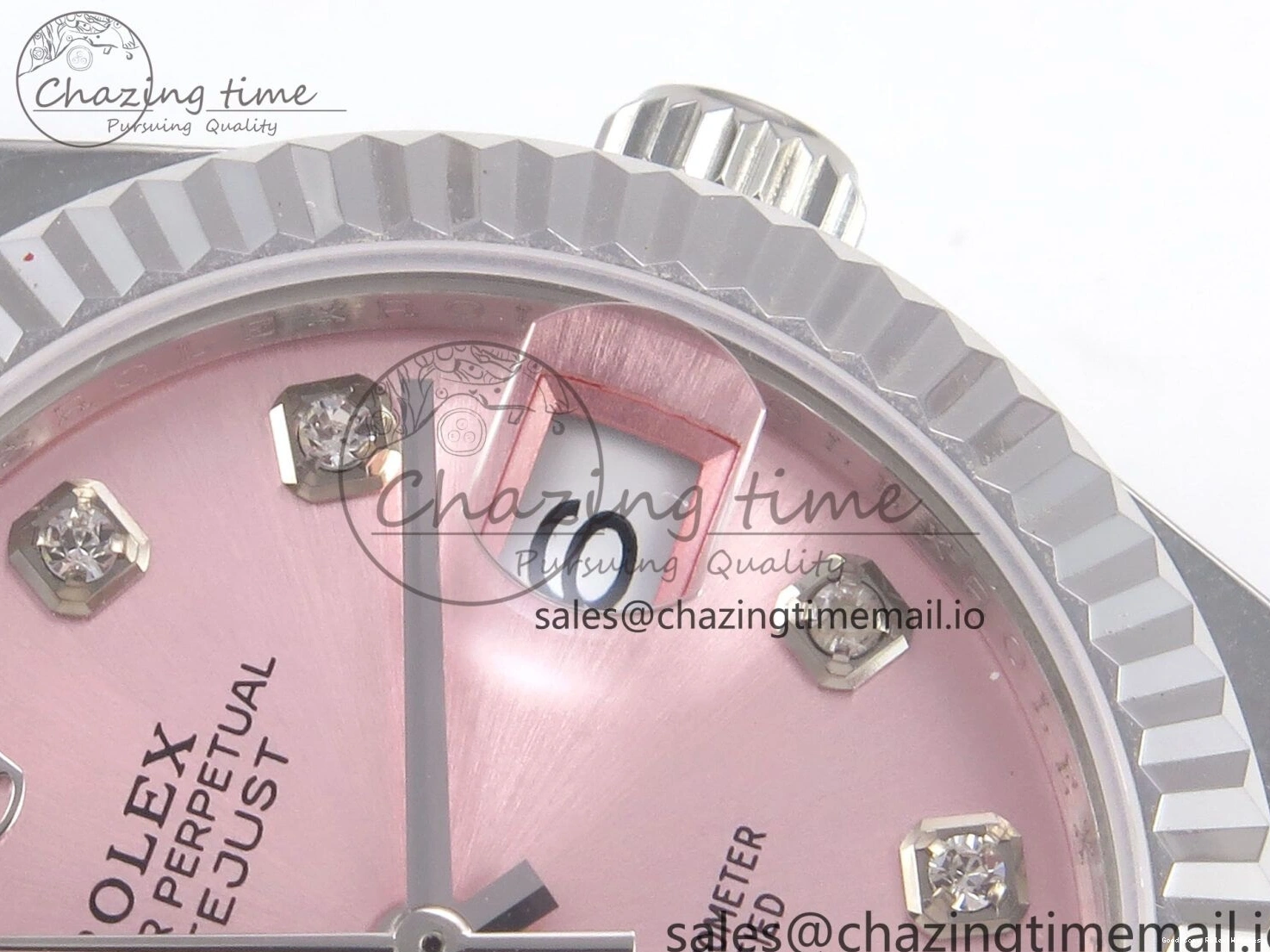 Best AAA Replica Sites A Best Bracelet Steel 1:1 GMF Diamonds 278274 Jubilee DateJust Fashionable Pink Dial on 31 SS Edition 904L 1164 0110